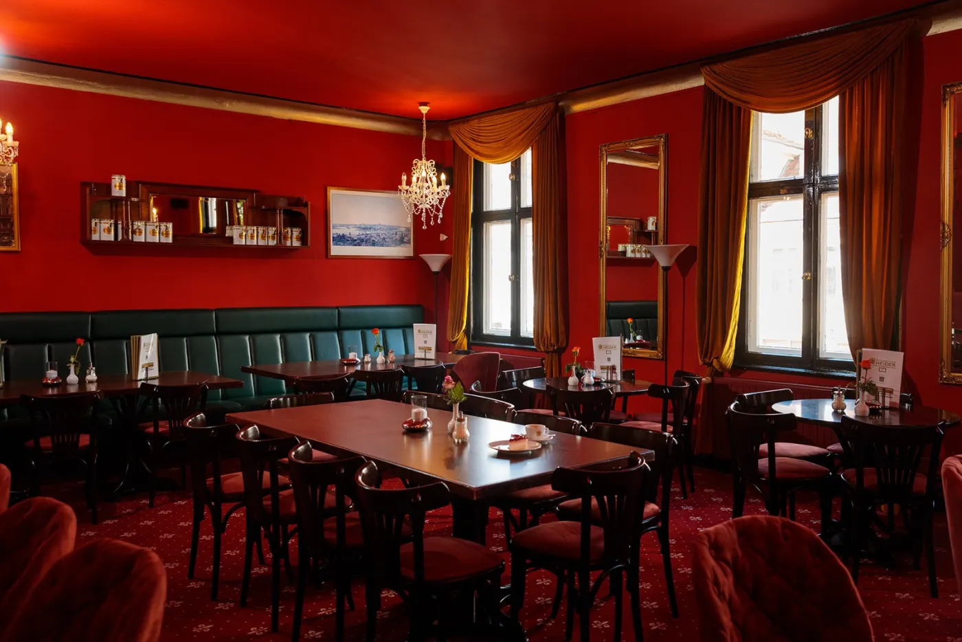 Die Belle Etage im Café Heider mit Blick aufs Nauener Tor